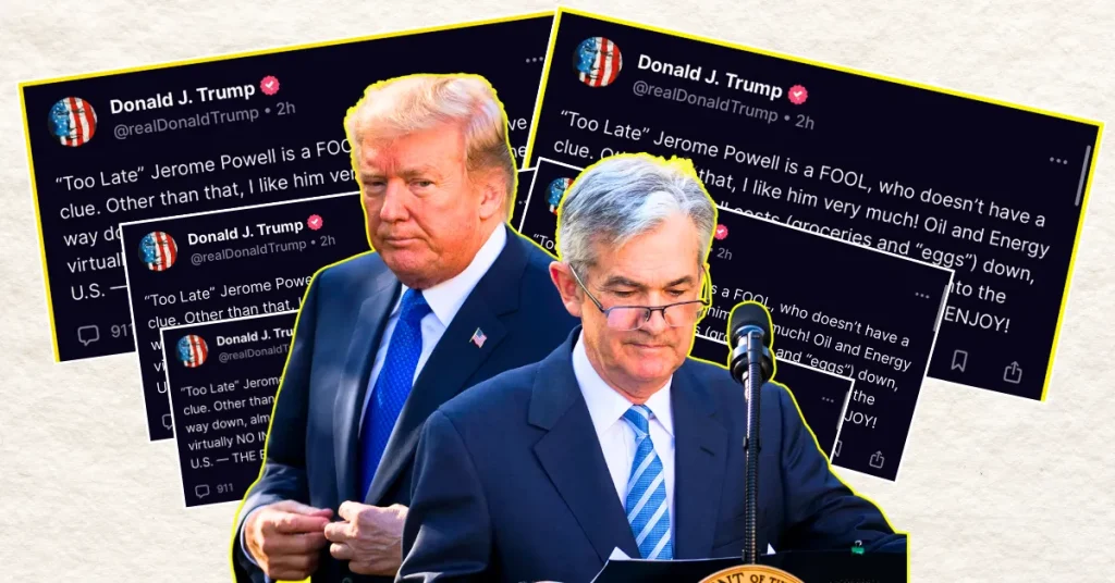 Will Trump Fire Jerome Powell? Fed Chair Faces Rising Pressure